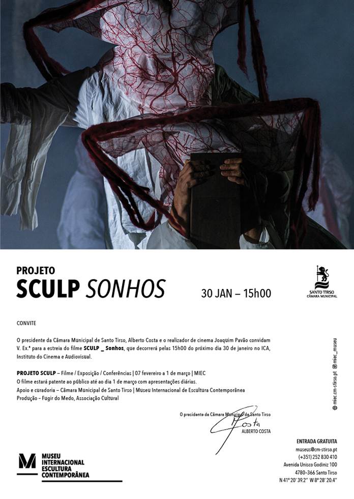 convite Sculp ICA